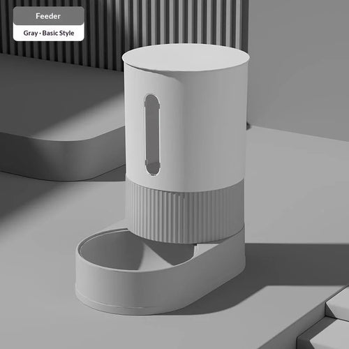 Large Capacity Automatic Pet Feeder and Water Dispenser All in One Dog Cat Bowl Smart Gravity Food Water Bowl for Pets